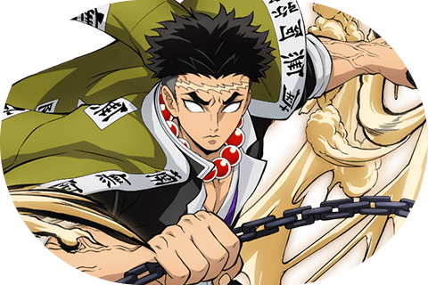 Gyomei Himejima Demon Slayer -Kimetsu no Yaiba- The Hinokami Chronicles 2 fighter artwork
