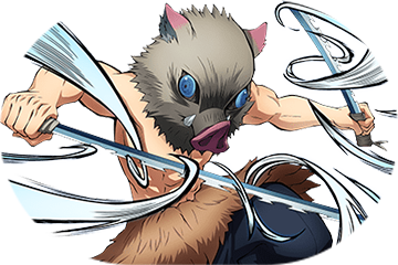 Inosuke Hashibira Demon Slayer -Kimetsu no Yaiba- The Hinokami Chronicles 2 fighter artwork