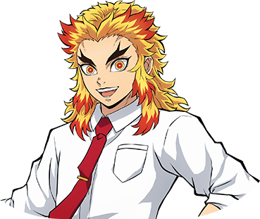 Kyojuro Rengoku (Kimetsu Academy) Demon Slayer -Kimetsu no Yaiba- The Hinokami Chronicles 2 fighter artwork