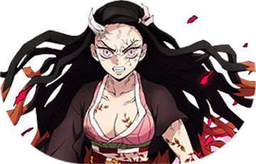 Nezuko Kamado (Advanced Demon Form) Demon Slayer -Kimetsu no Yaiba- The Hinokami Chronicles 2 fighter artwork