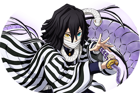 Obanai Iguro Demon Slayer -Kimetsu no Yaiba- The Hinokami Chronicles 2 fighter artwork