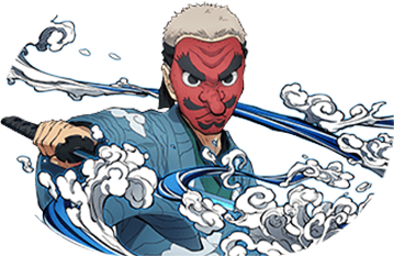 Sakonji Urokodaki Demon Slayer -Kimetsu no Yaiba- The Hinokami Chronicles 2 fighter artwork