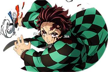 Tanjiro Kamado (Entertainment District Arc) Demon Slayer -Kimetsu no Yaiba- The Hinokami Chronicles 2 fighter artwork