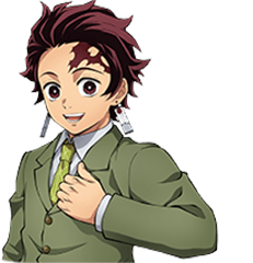 Tanjiro Kamado (Kimetsu Academy) Demon Slayer -Kimetsu no Yaiba- The Hinokami Chronicles 2 fighter artwork