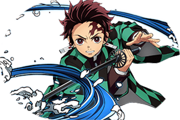 Tanjiro Kamado Demon Slayer -Kimetsu no Yaiba- The Hinokami Chronicles 2 fighter artwork