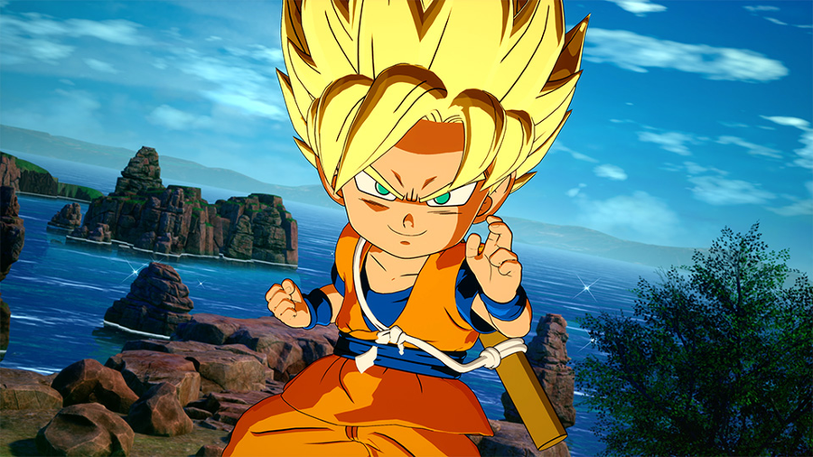 Goku (Mini) — Super Saiyan Dragon Ball: Sparking! ZERO fighter artwork