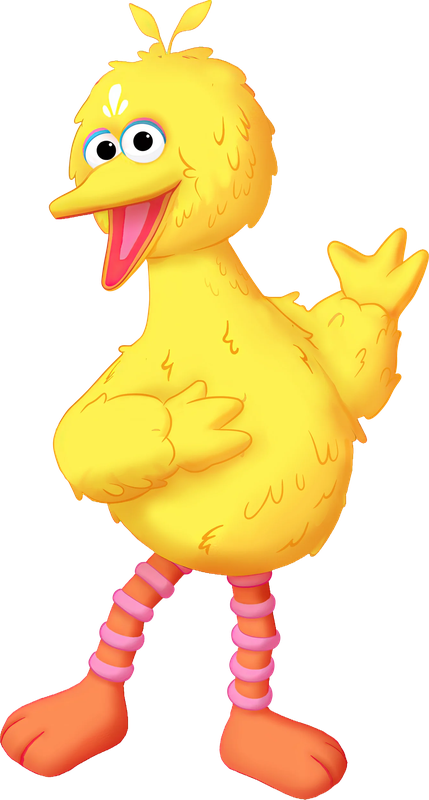 Big Bird official character artwork
